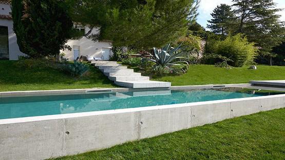 piscine semi entérré